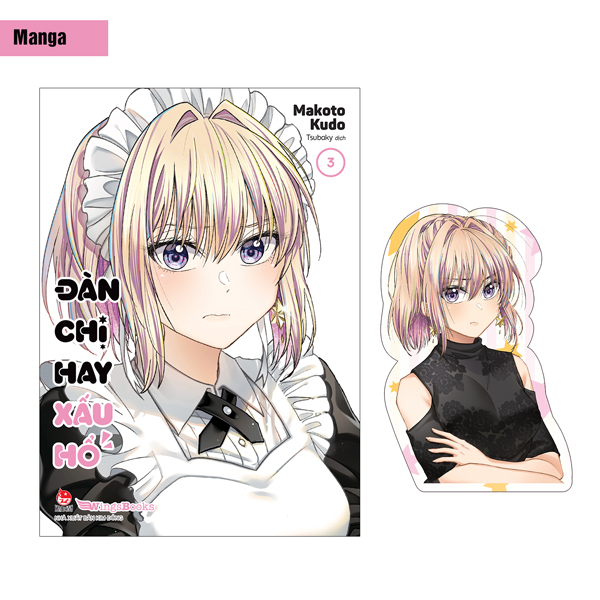 đàn chị hay xấu hổ - tập 3 - tặng kèm bookmark bế hình