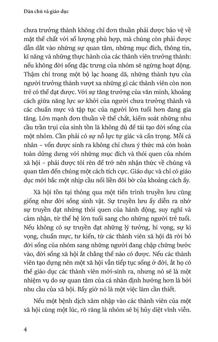 dân chủ và giáo dục