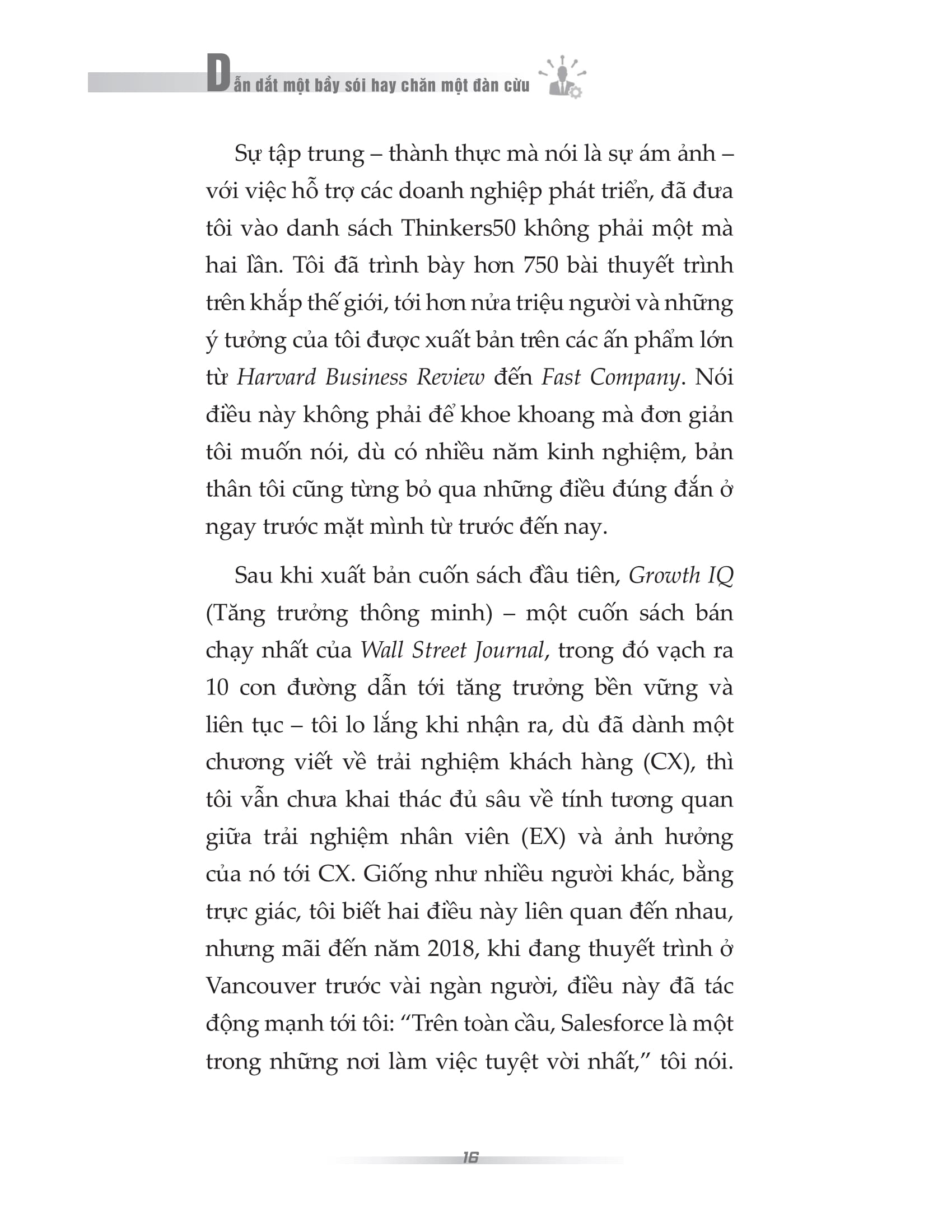 dẫn dắt một bầy sói hay chăn một đàn cừu
