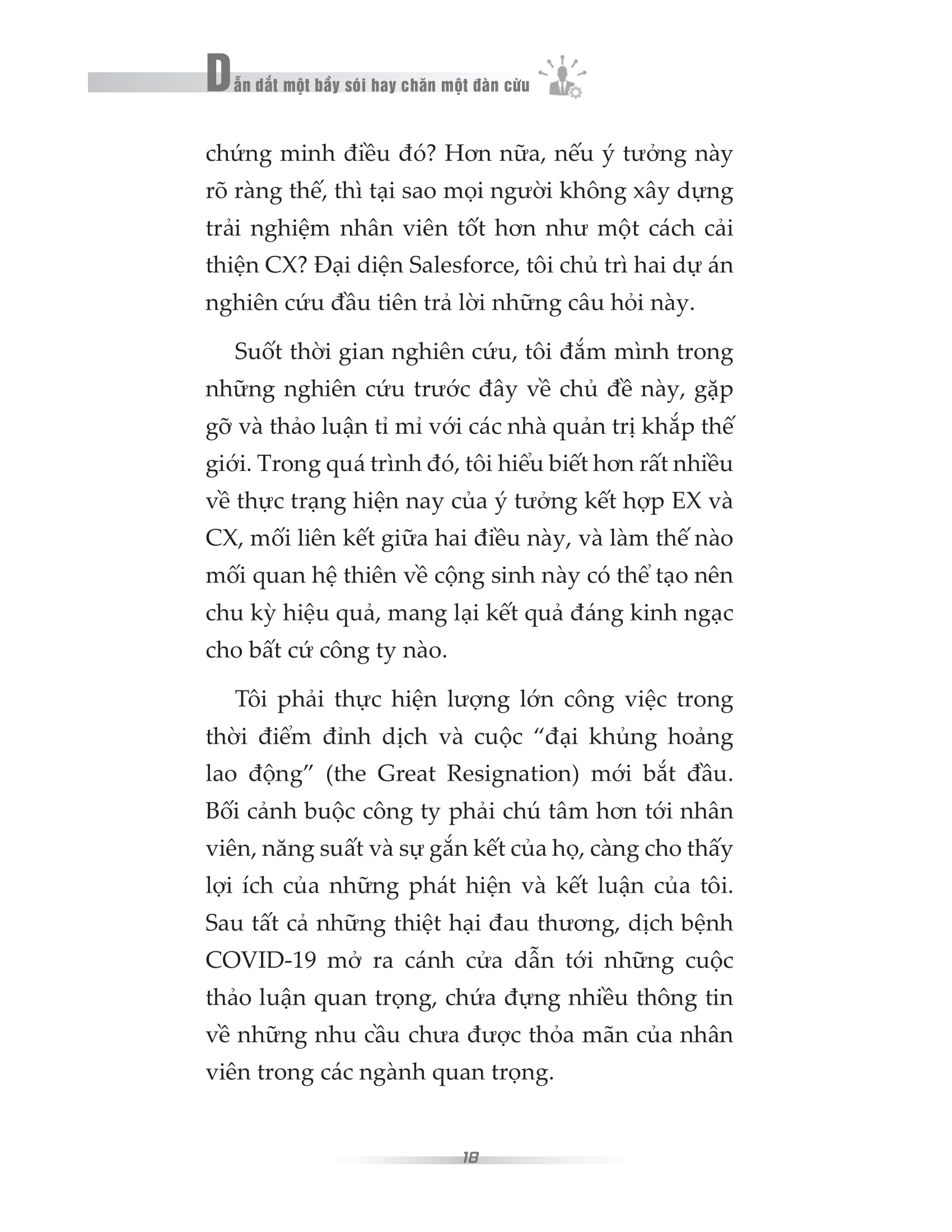 dẫn dắt một bầy sói hay chăn một đàn cừu