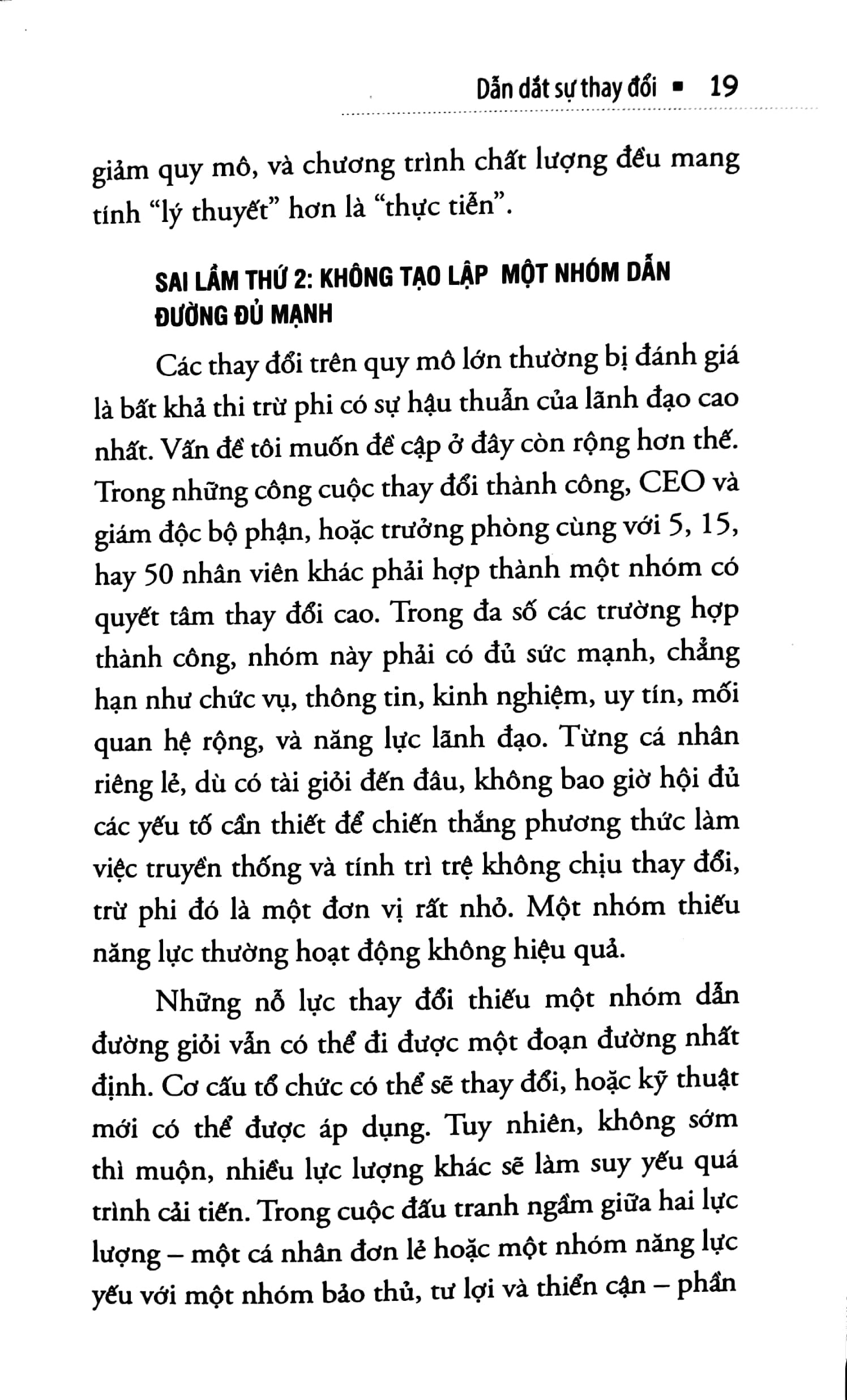 dẫn dắt sự thay đổi (tái bản 2024)