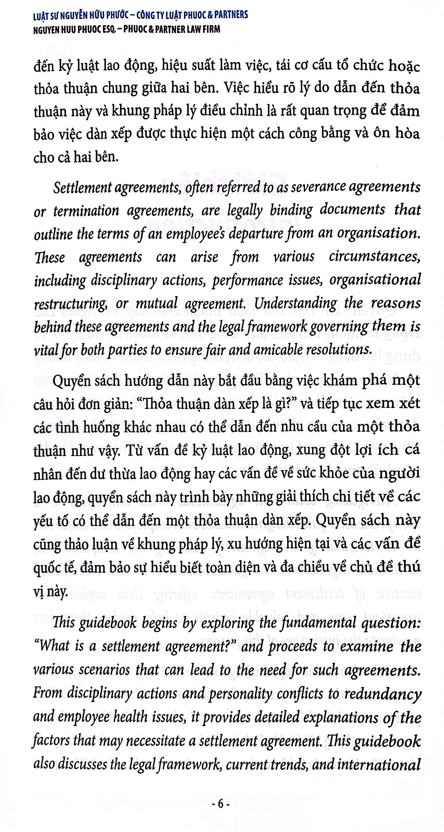 Dan Dat Thoa Thuan Dan Xep Voi Nguoi Lao Dong - Navigating Settlement Agreements