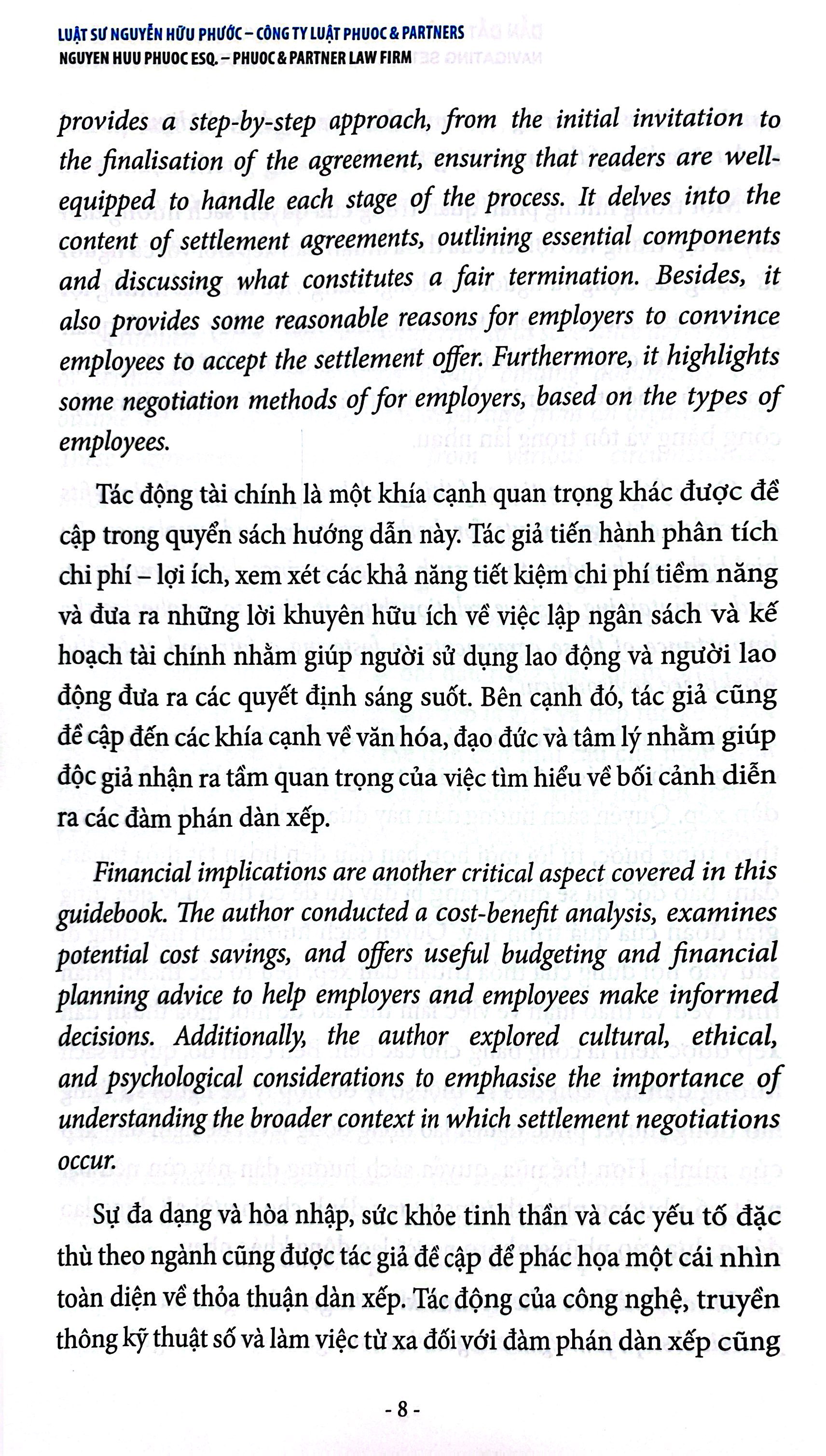 Dan Dat Thoa Thuan Dan Xep Voi Nguoi Lao Dong - Navigating Settlement Agreements