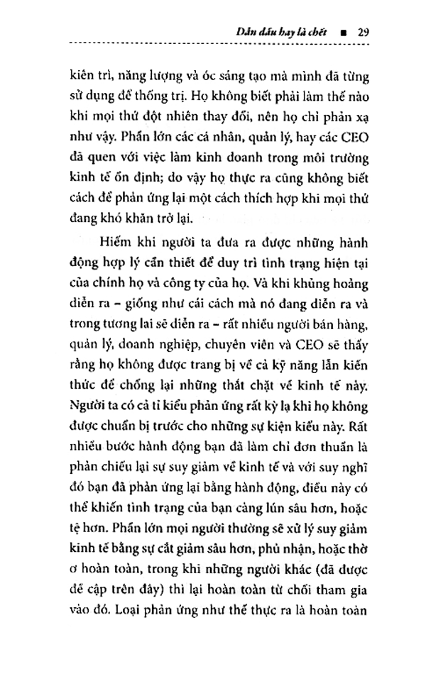 dẫn đầu hay là chết (tái bản 2022)