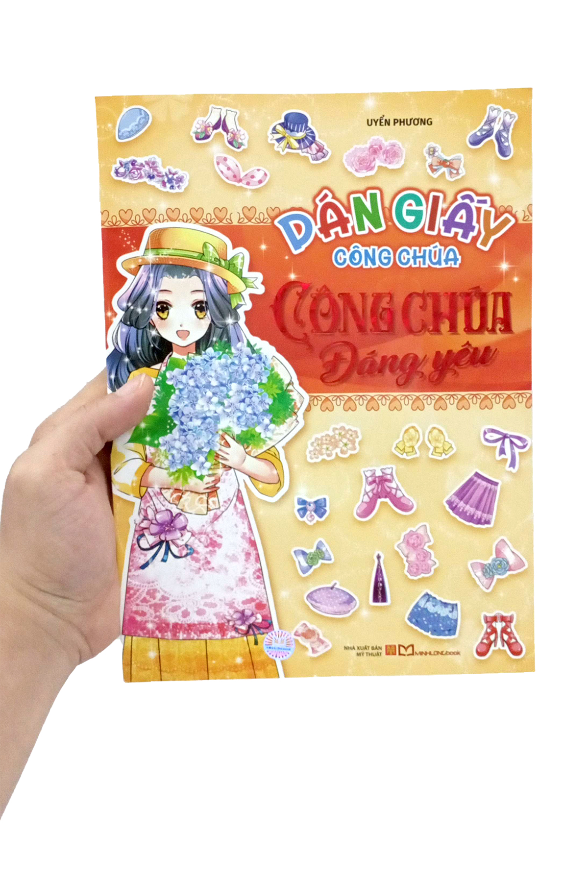 dán giấy công chúa - công chúa đáng yêu