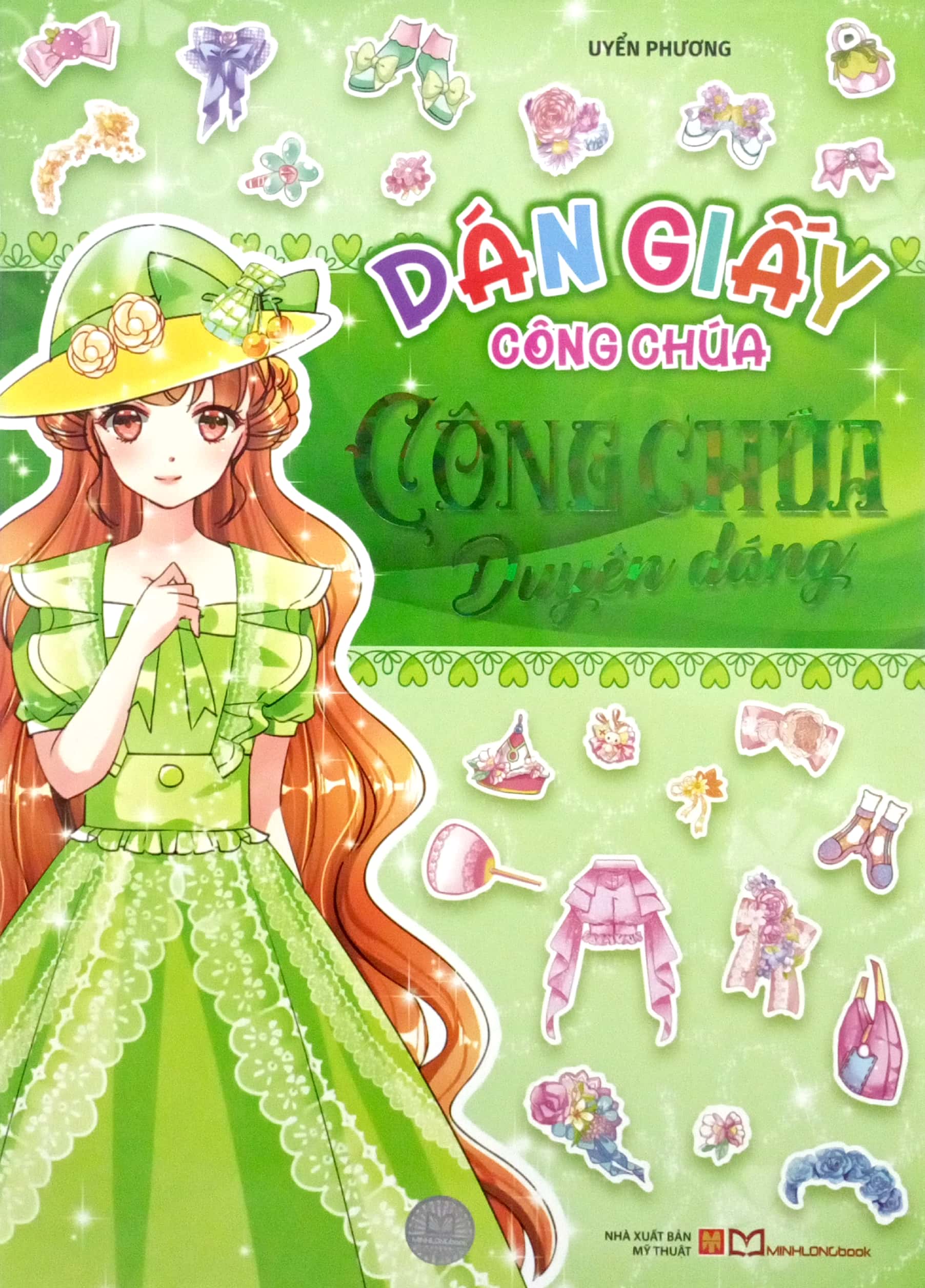 dán giấy công chúa - công chúa duyên dáng