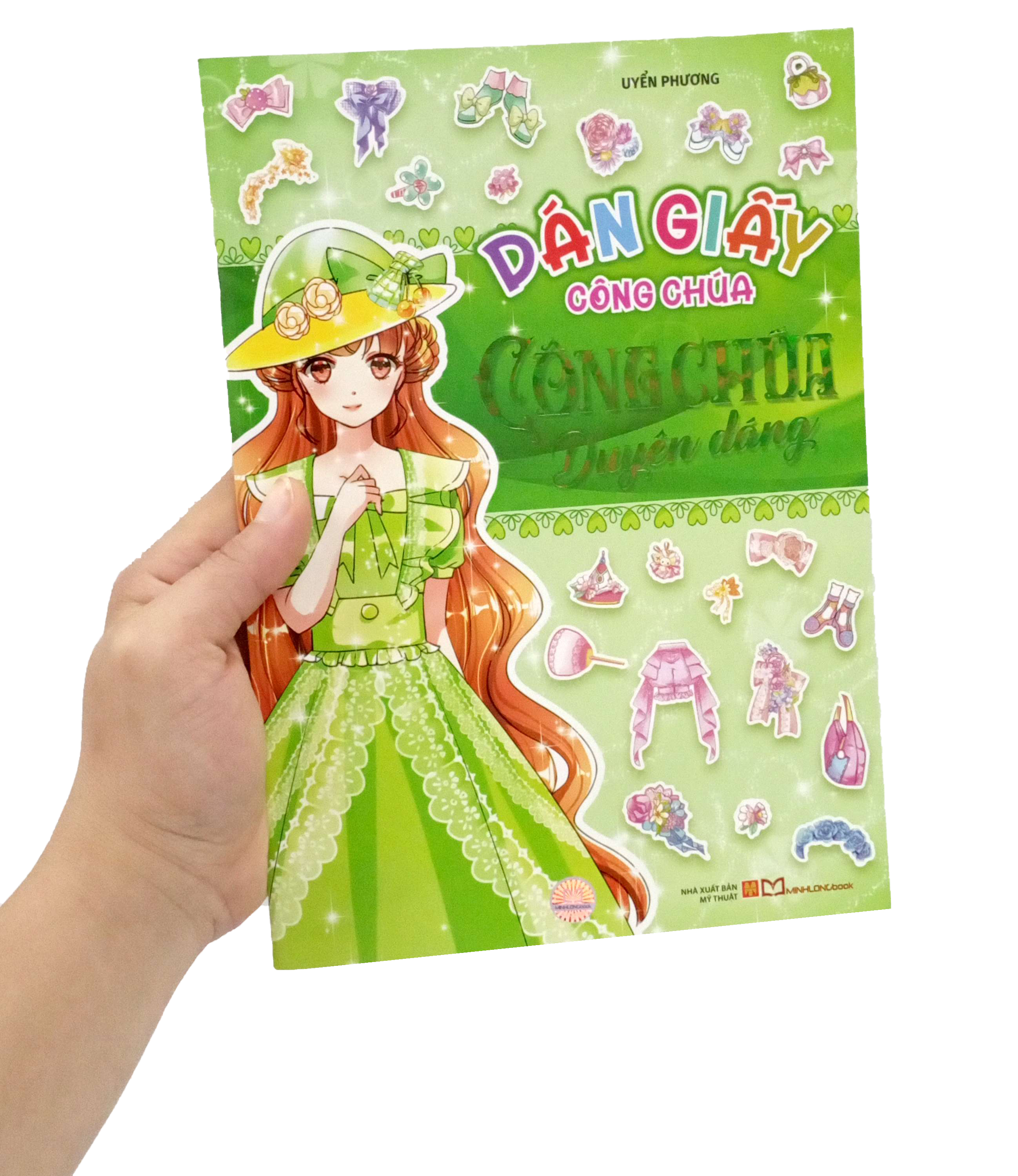 dán giấy công chúa - công chúa duyên dáng