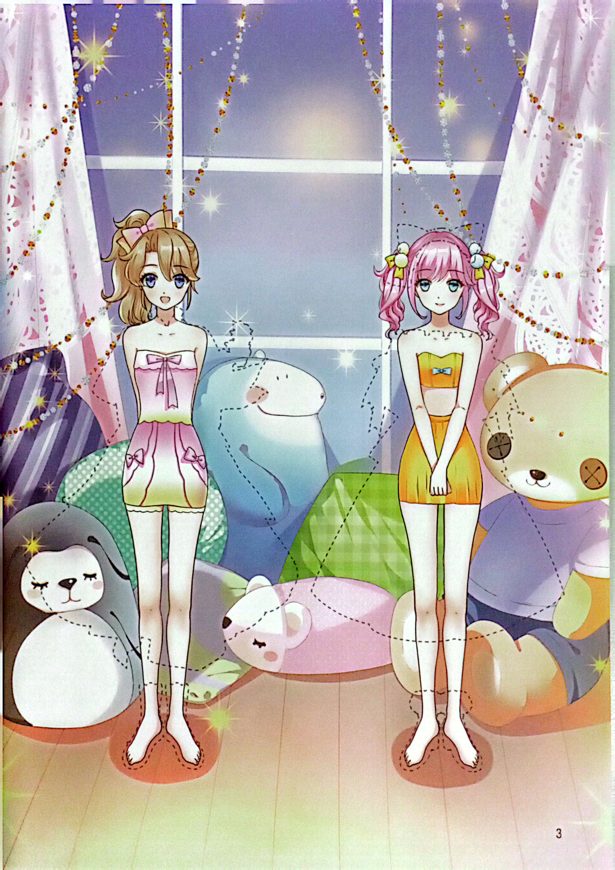 dán giấy công chúa - công chúa xinh xắn