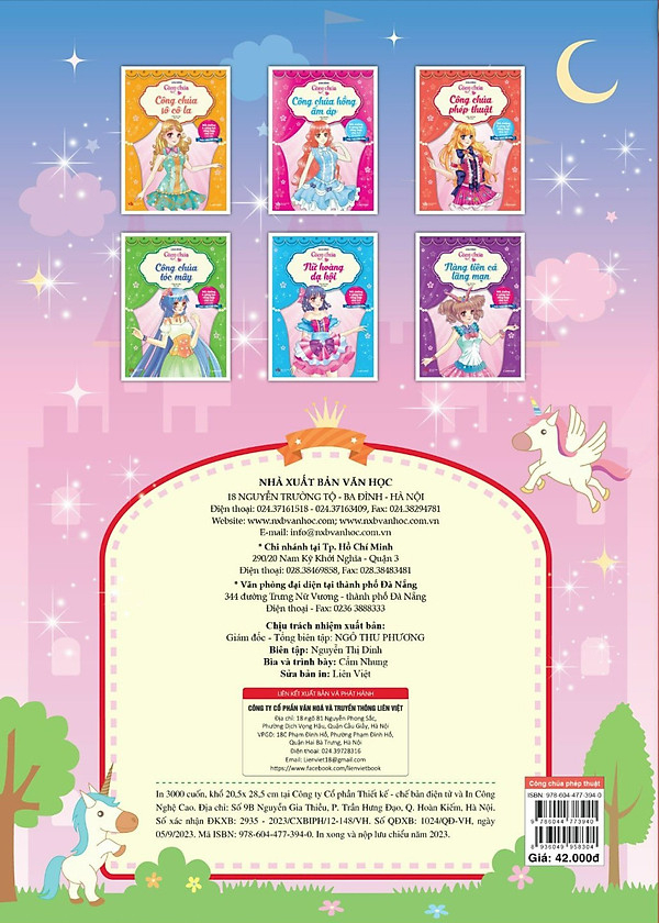 dán hình công chúa - công chúa phép thuật (tái bản 2023)