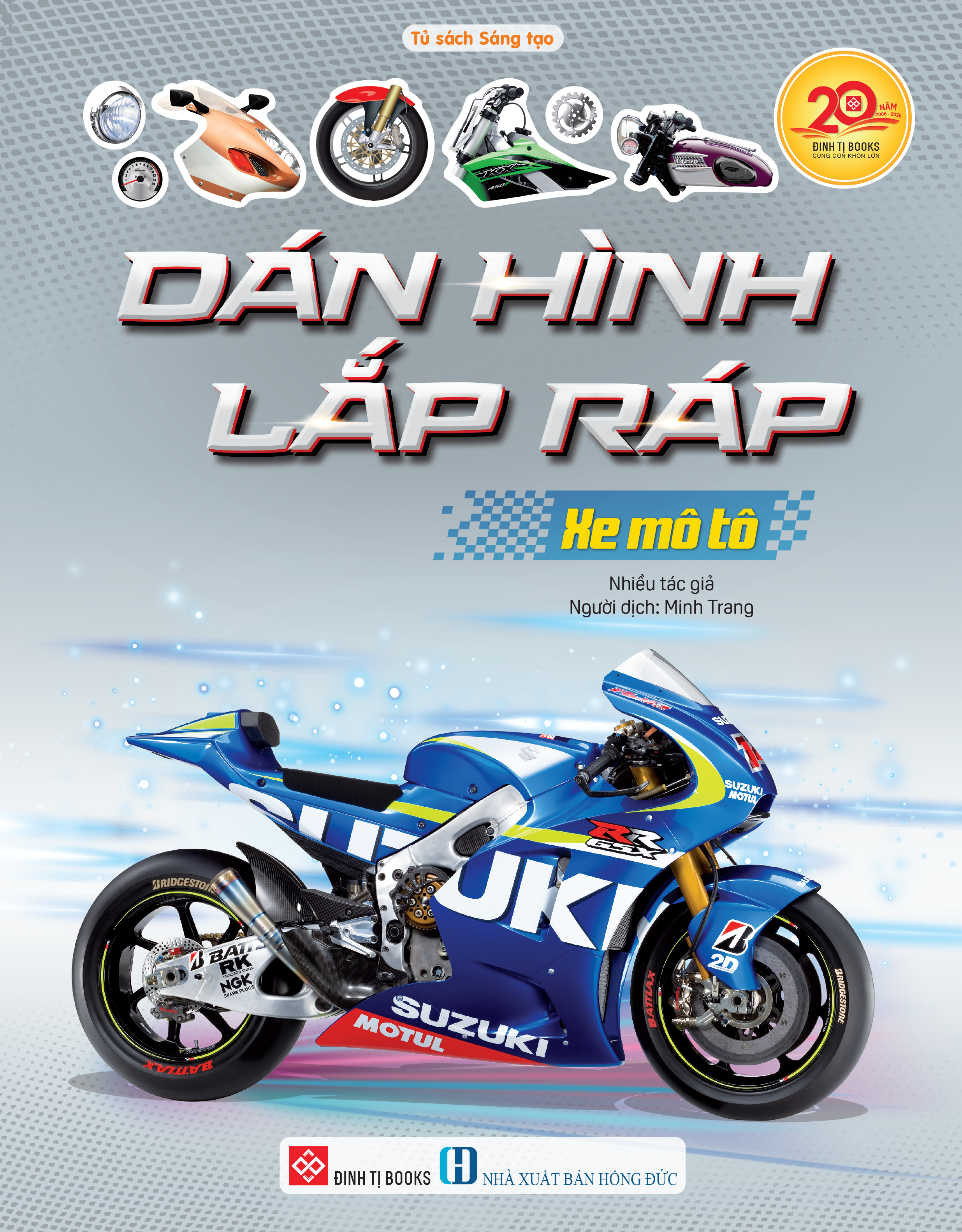 Dán Hình Lắp Ráp - Xe Mô Tô