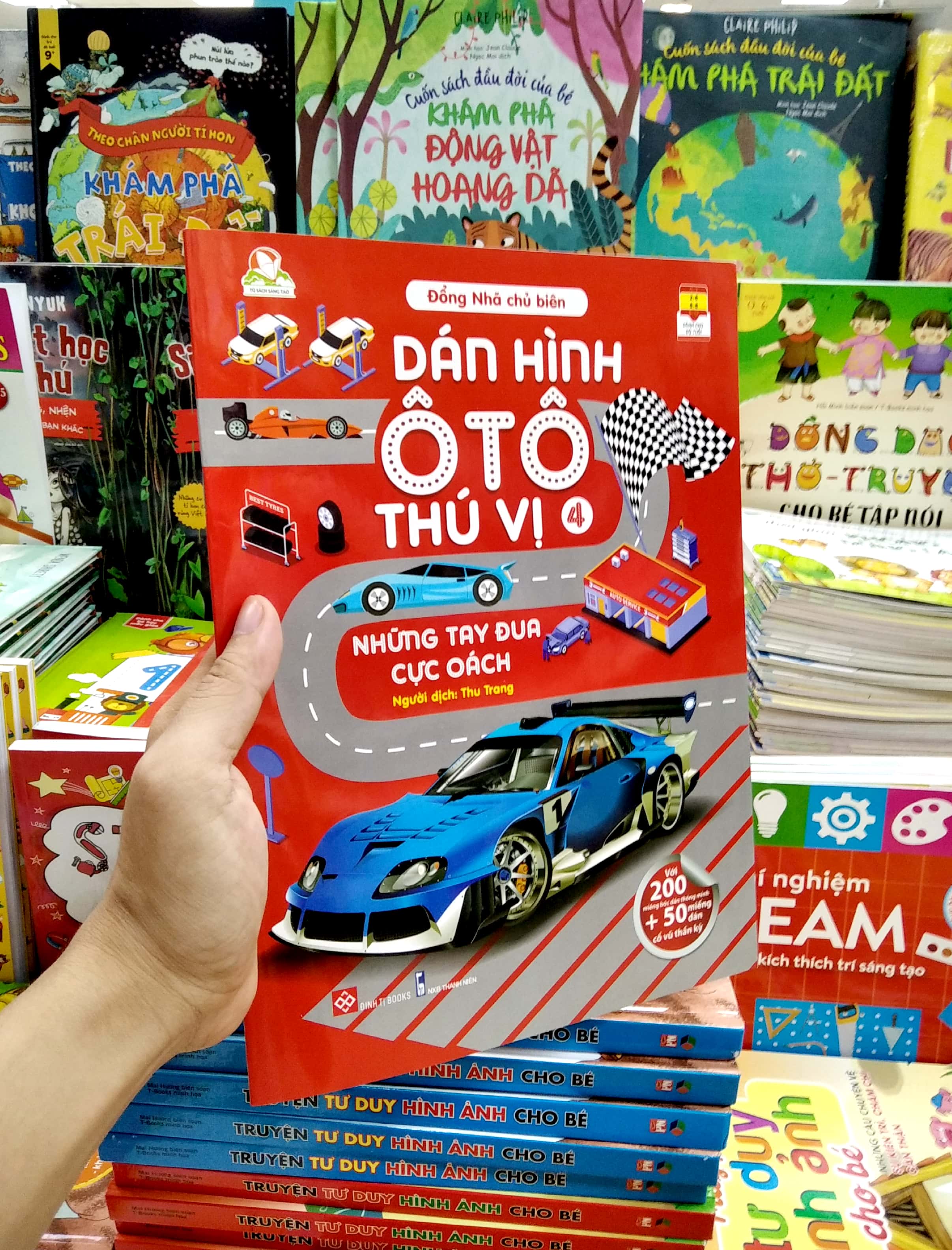 dán hình ô tô thú vị- những tay đua cực oách