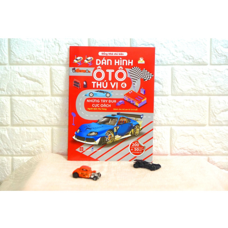 dán hình ô tô thú vị- những tay đua cực oách