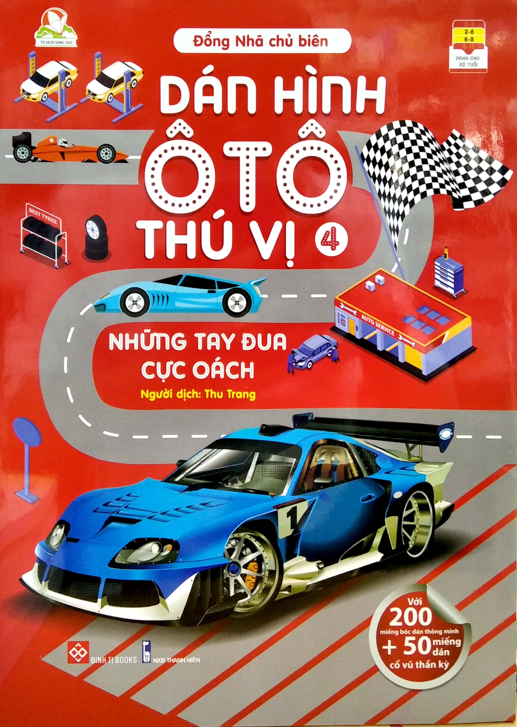 dán hình ô tô thú vị- những tay đua cực oách