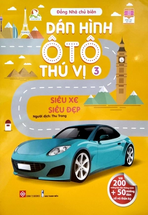 dán hình ô tô thú vị - siêu xe siêu đẹp