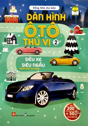 dán hình ô tô thú vị - siêu xe siêu ngầu