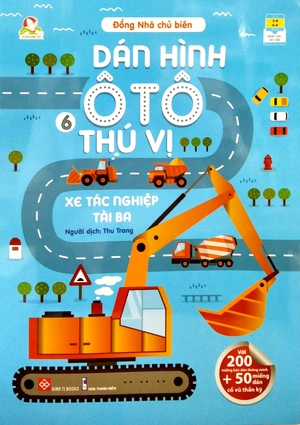 dán hình ô tô thú vị- xe tác nghiệp tài ba