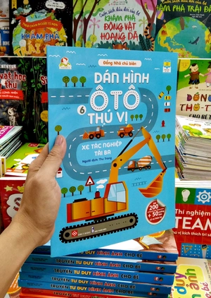 dán hình ô tô thú vị- xe tác nghiệp tài ba