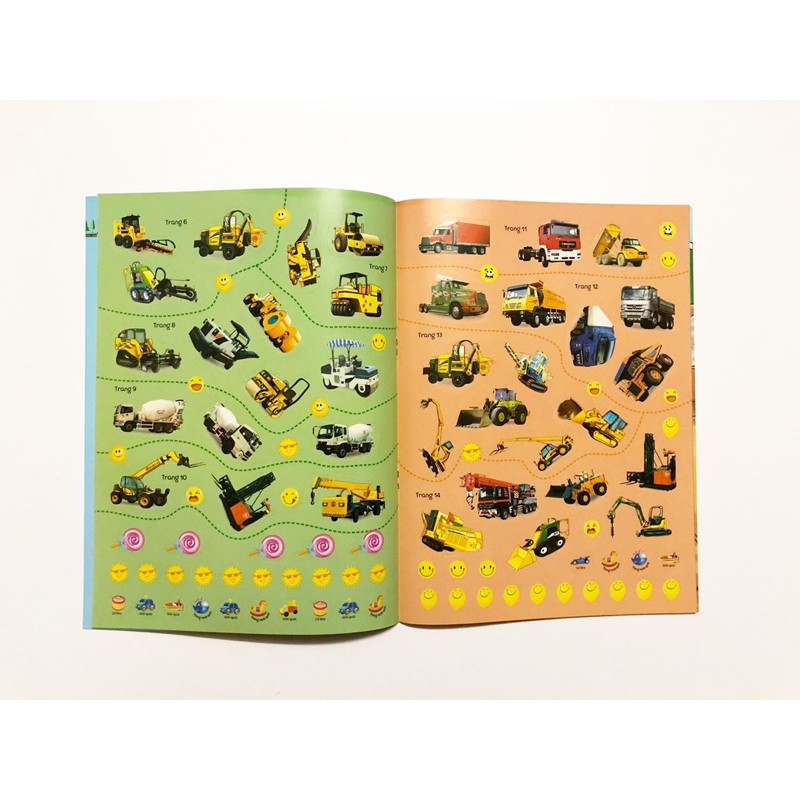 dán hình ô tô thú vị- xe tải khổng lồ