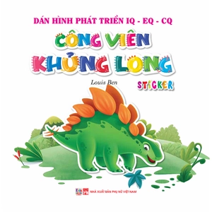 dán hình phát triển iq-eq-cq - công viên khủng long - tập 2