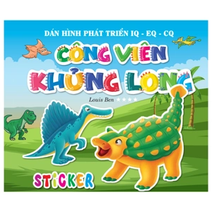 dán hình phát triển iq-eq-cq - công viên khủng long - tập 4