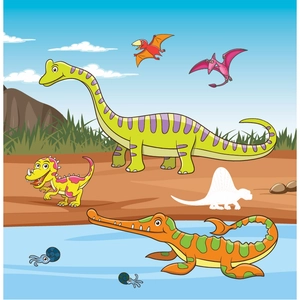 dán hình phát triển iq-eq-cq - công viên khủng long - tập 5