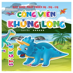 dán hình phát triển iq-eq-cq - công viên khủng long - tập 6