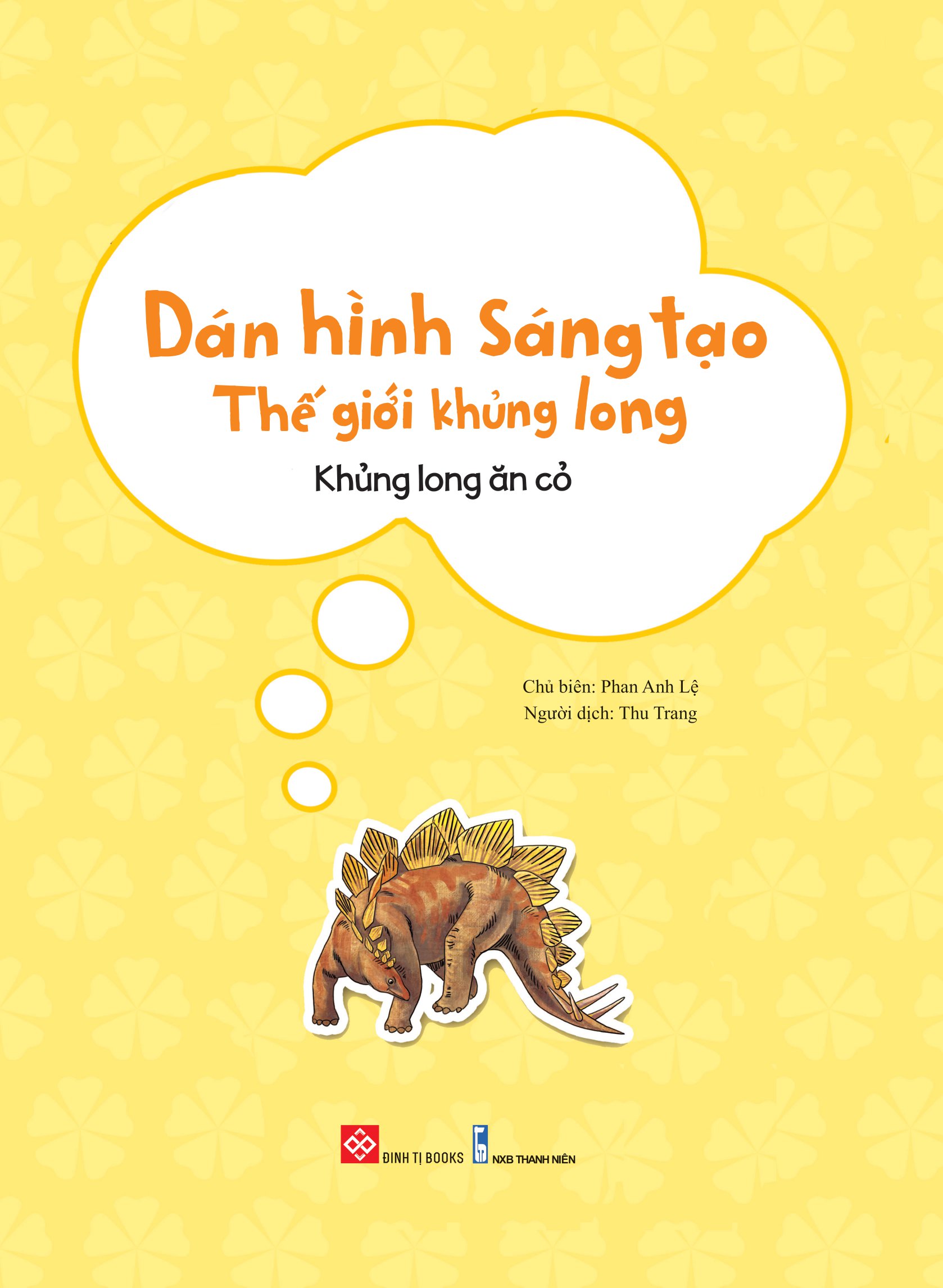 dán hình sáng tạo - thế giới khủng long - khủng long ăn cỏ