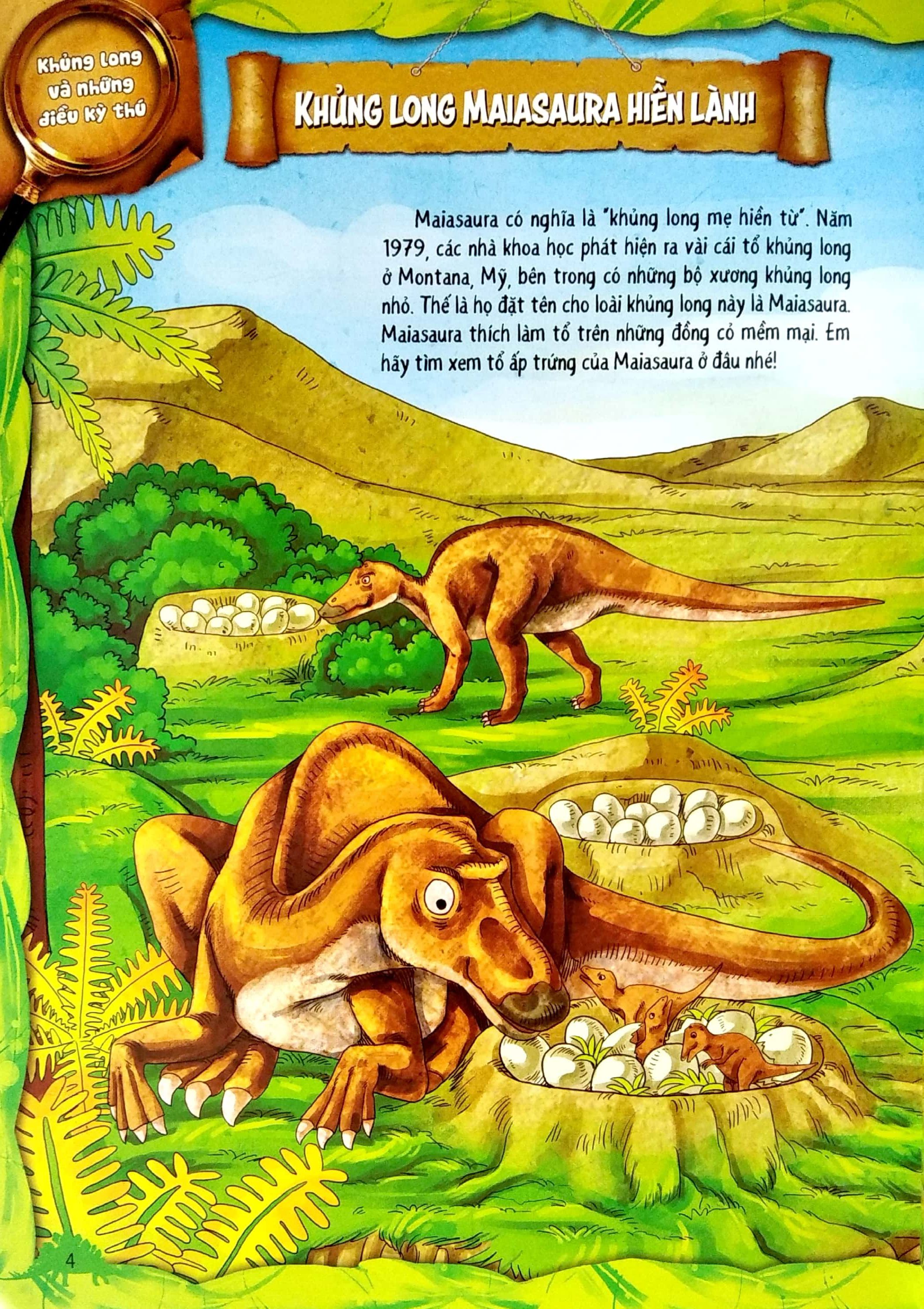 dán hình sáng tạo - thế giới khủng long - khủng long và những điều kỳ thú