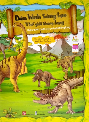dán hình sáng tạo - thế giới khủng long - những quán quân trong thế giới khủng long