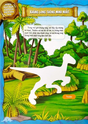 dán hình sáng tạo - thế giới khủng long - những quán quân trong thế giới khủng long
