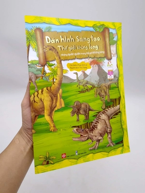 dán hình sáng tạo - thế giới khủng long - những quán quân trong thế giới khủng long