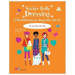 dán hình sáng tạo trang phục búp bê - bộ sưu tập mùa thu