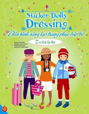 dán hình sáng tạo trang phục búp bê - du lịch kỳ thú