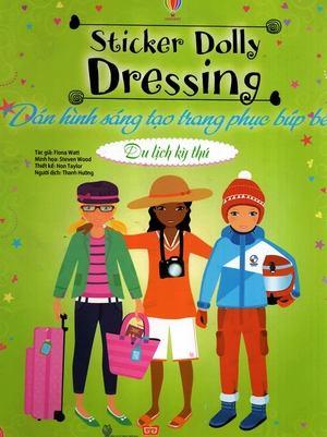 dán hình sáng tạo trang phục búp bê - du lịch kỳ thú