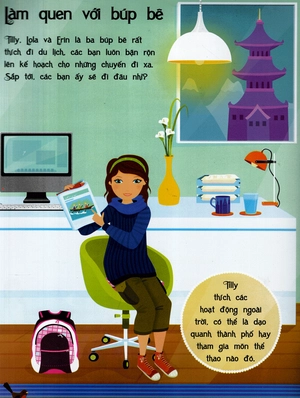 dán hình sáng tạo trang phục búp bê - du lịch kỳ thú