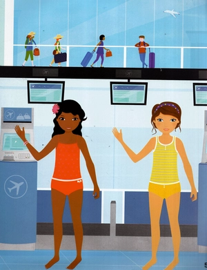 dán hình sáng tạo trang phục búp bê - du lịch kỳ thú