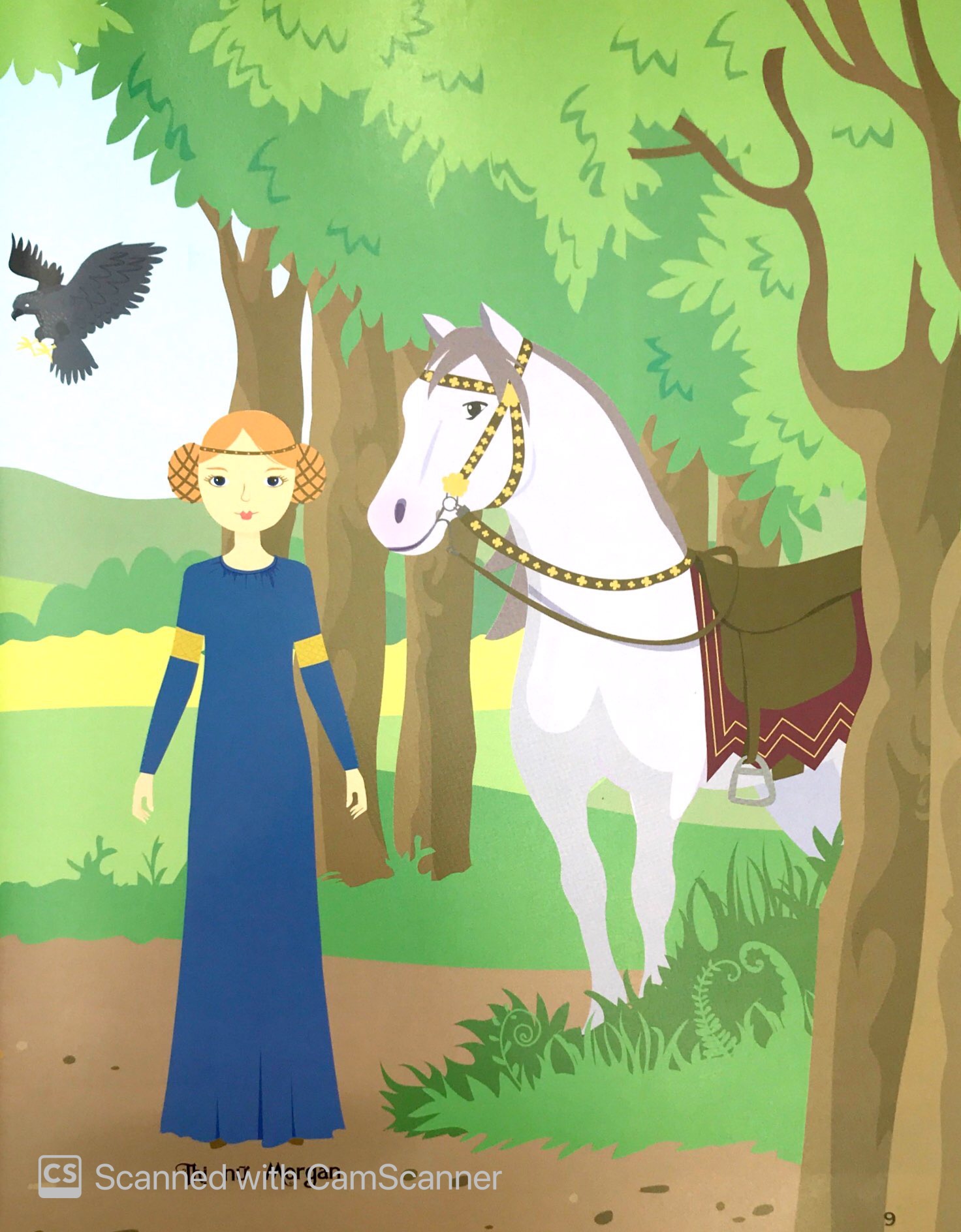 dán hình sáng tạo trang phục búp bê - thời trang xưa