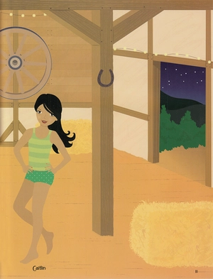 dán hình sáng tạo trang phục búp bê - vũ điệu đam mê