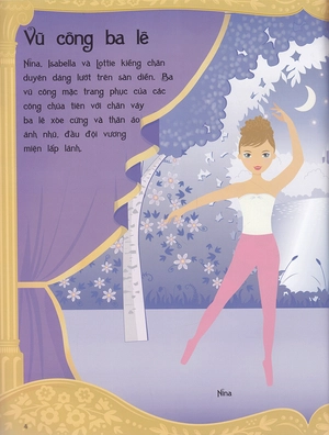 dán hình sáng tạo trang phục búp bê - vũ điệu đam mê