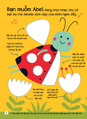 dán hình siêu đáng yêu - các loài côn trùng