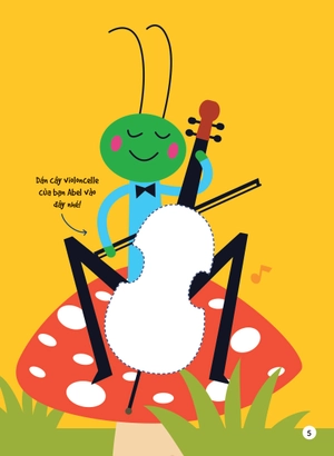 dán hình siêu đáng yêu - các loài côn trùng