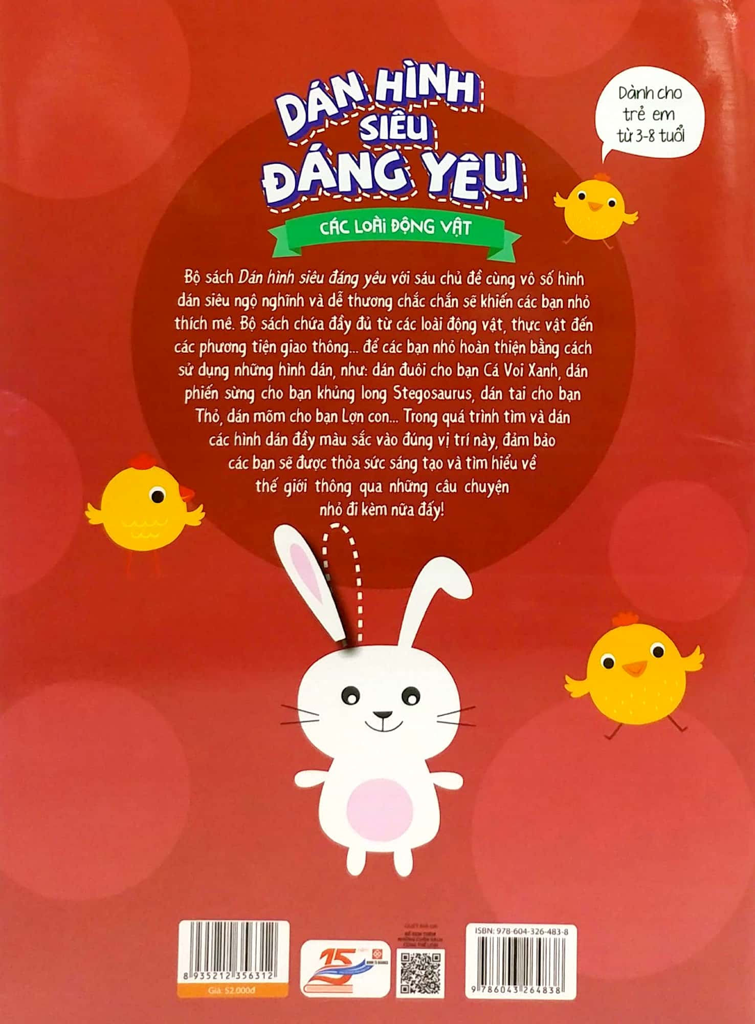 dán hình siêu đáng yêu - các loài động vật