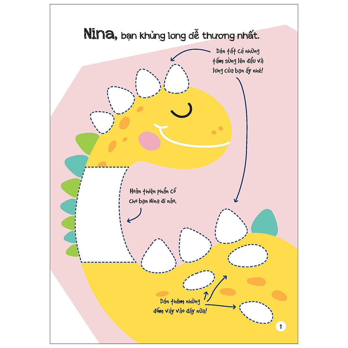 dán hình siêu đáng yêu - các loài khủng long