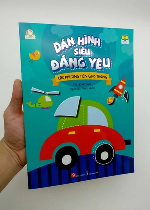 dán hình siêu đáng yêu - các phương tiện giao thông