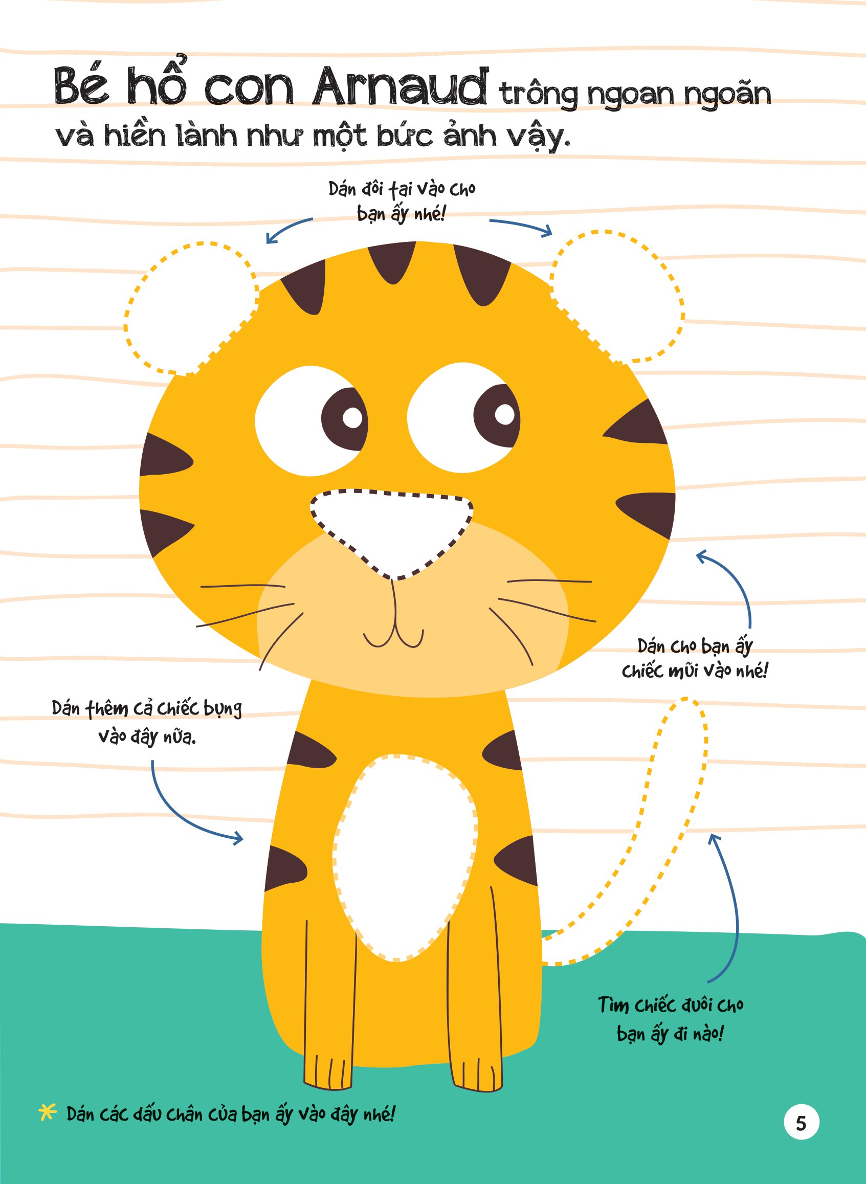 dán hình siêu đáng yêu - khu rừng