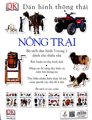 dán hình thông thái - nông trại