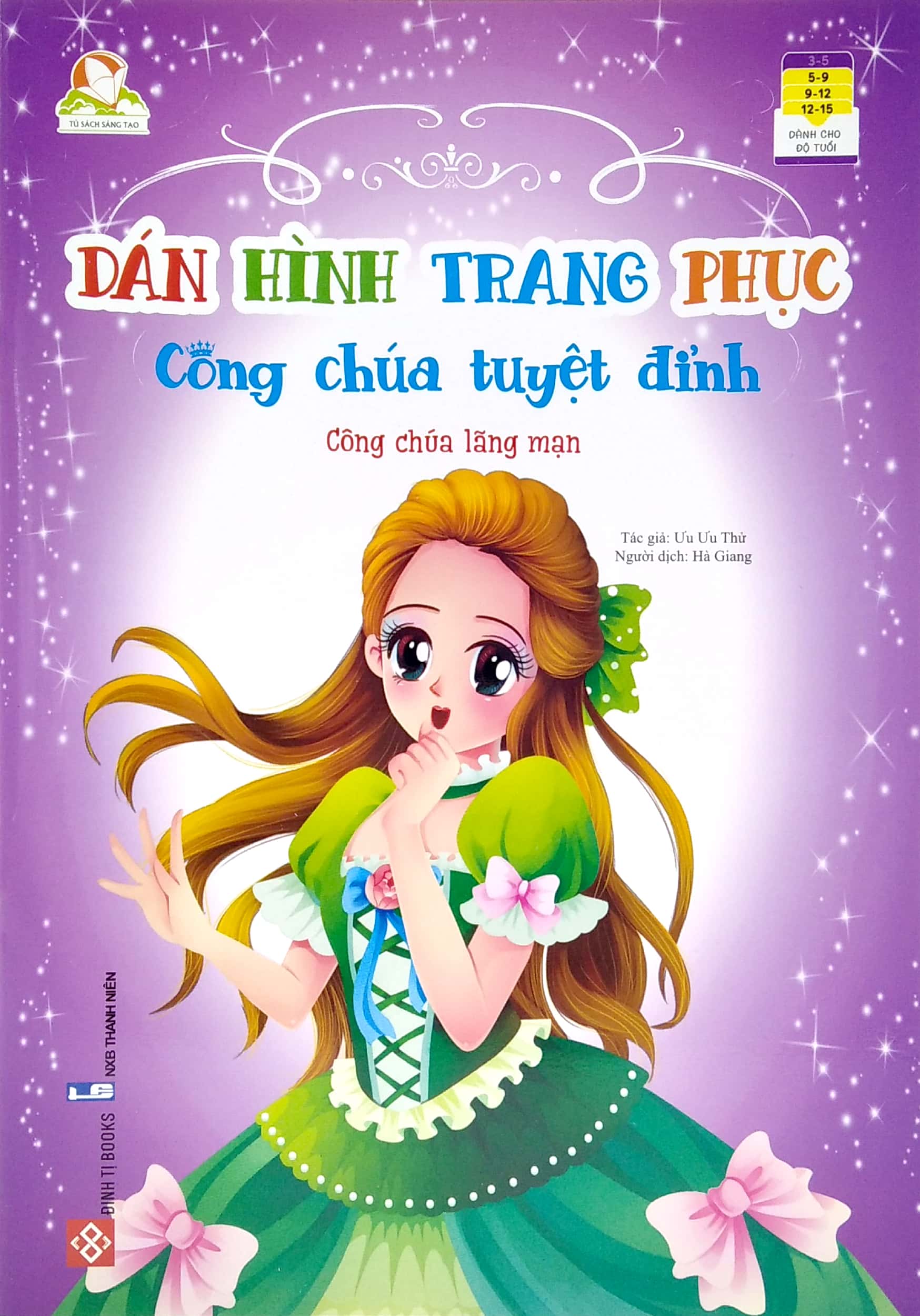 dán hình trang phục công chúa tuyệt đỉnh - công chúa lãng mạn