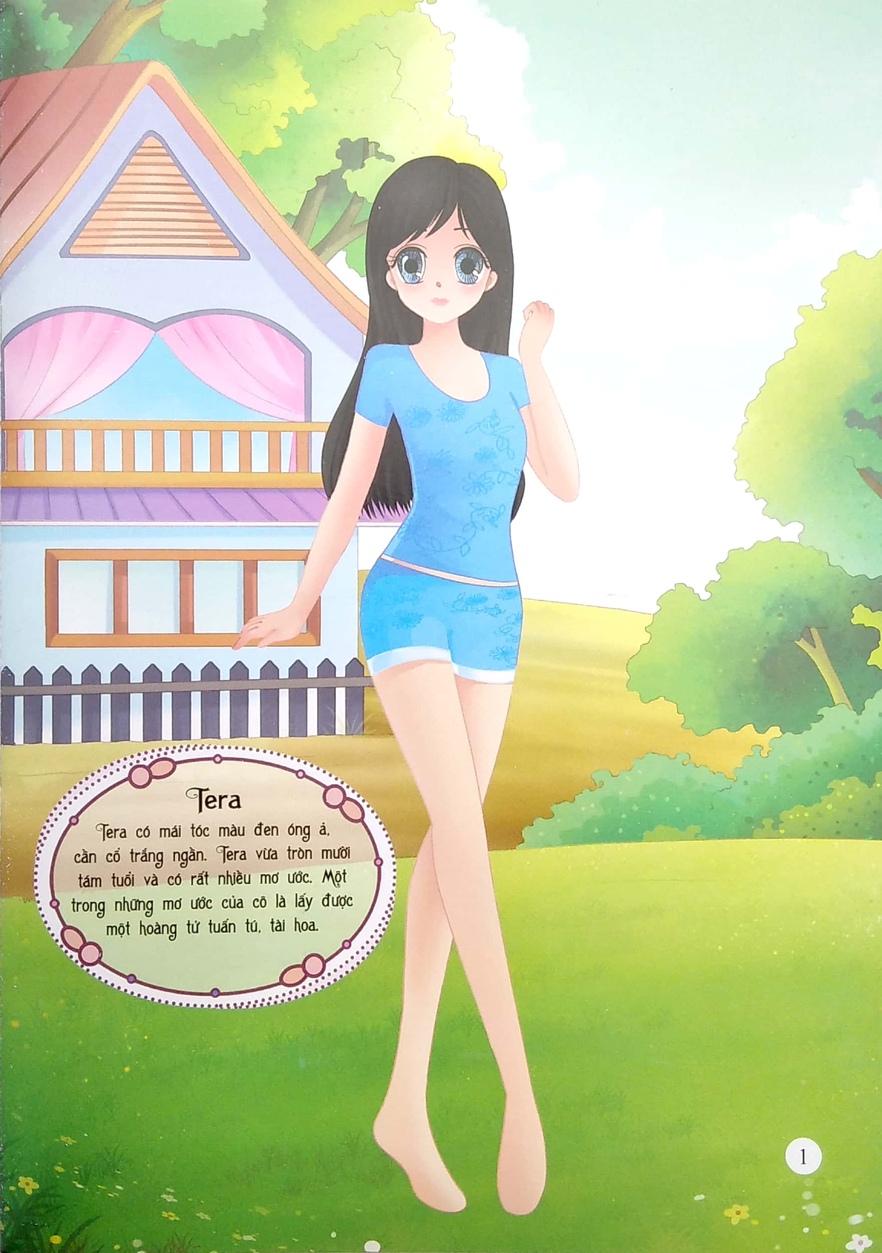 dán hình trang phục công chúa tuyệt đỉnh - công chúa lãng mạn