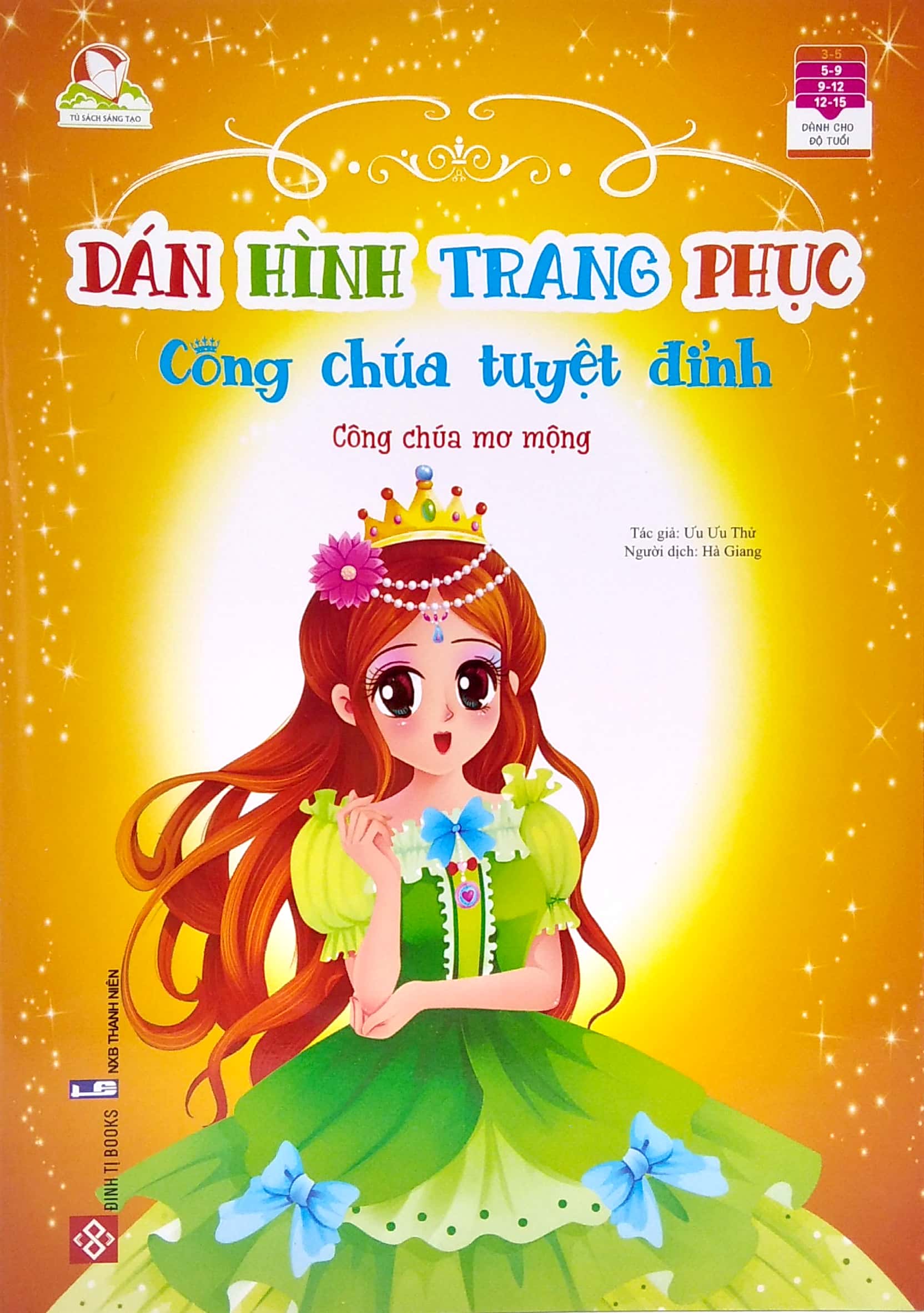 dán hình trang phục công chúa tuyệt đỉnh - công chúa mơ mộng