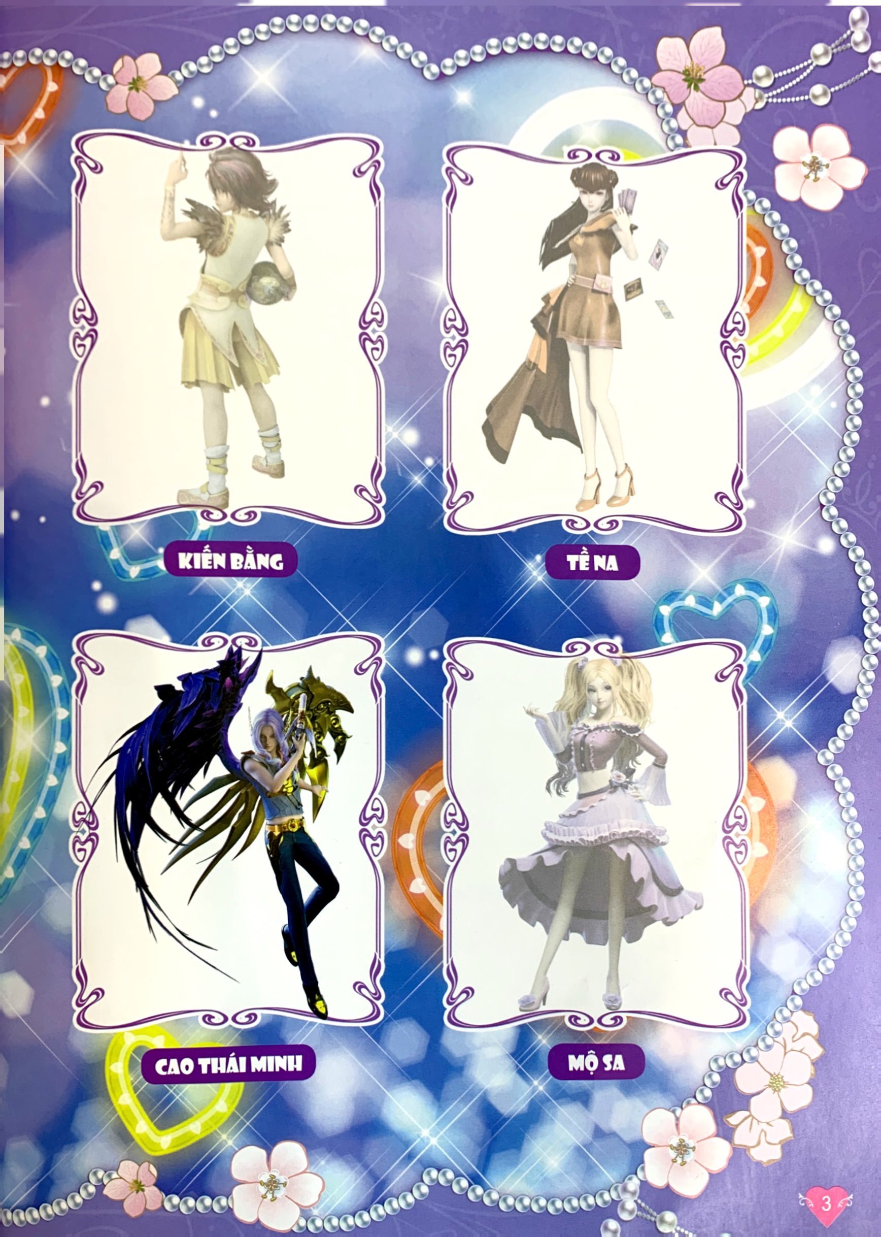 dán hình trang phục yeloli - tiên nữ hoa nhài